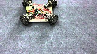 4WD OMNI WHEEL MOBILE ROBOT DEMO ACTION