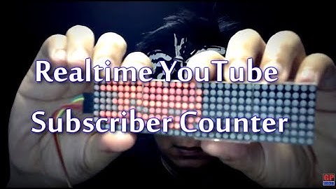 Membuat Alat Penampil Jumlah Subscriber Youtube Digital tanpa PC dengan Mudah dan Murah