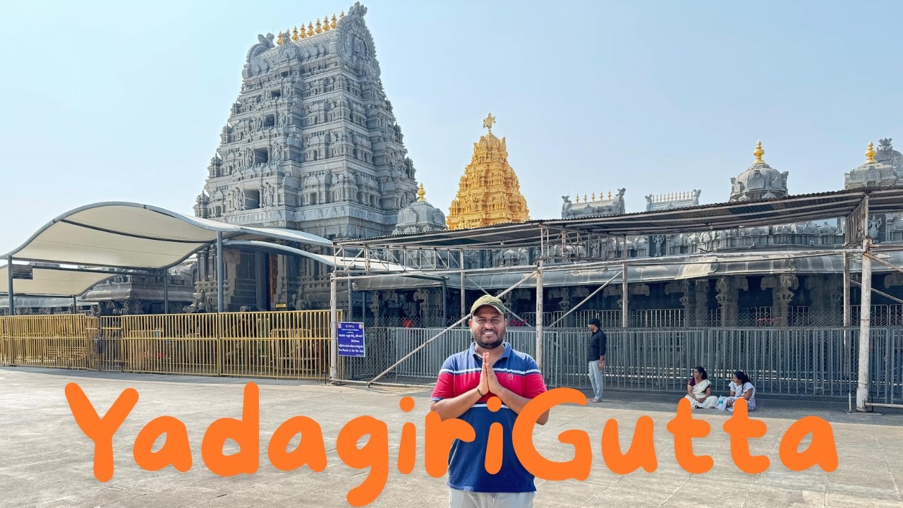 Weekend Spiritual Trip to యాదగిరిగుట్ట 🚩 | Yadadri Temple Darshan Experience