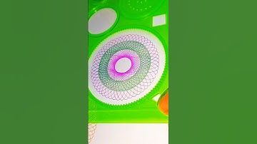 Spirograph art design llchildhood memories of asmr sound #spirographdesignpattern #satisfying