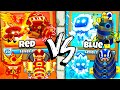 RED vs BLUE Towers in BTD 6!