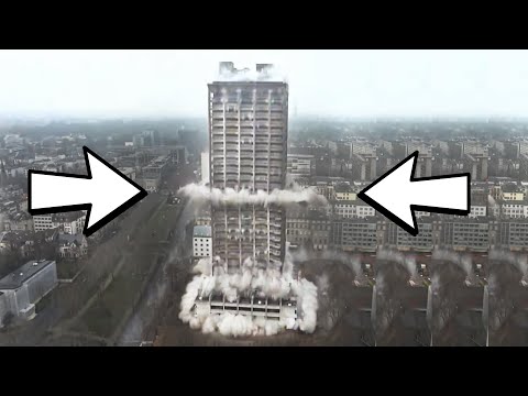 BUILDING DEMOLITIONS - caught on video