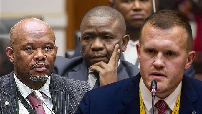 Julius Malema Pushes General Masemola to expose Kenny Kunene at Molefe  house twice. - YouTube