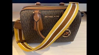 michael kors small duffle bag