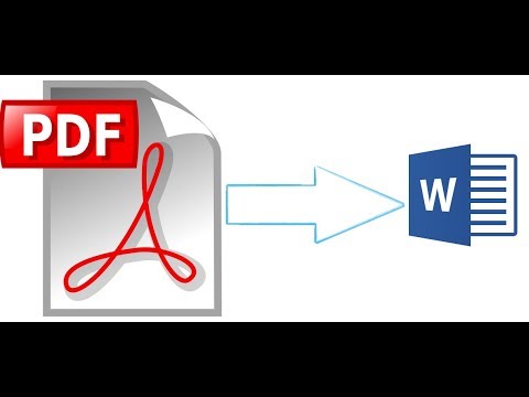 2 cách chuyển đồi file  PDF sang Word không  cần cài đặt phần mềm