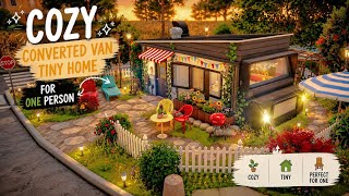 I Turned a Tiny Van Into My Dream Home ✨Paralives Speed Build