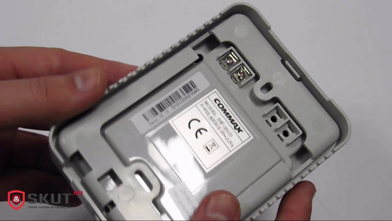 Unboxing post exterior DR-201D - face parte din kit-ul COMMAX RM201HA