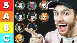 All Demon Slayer Characters RANKED!! — TIER LIST