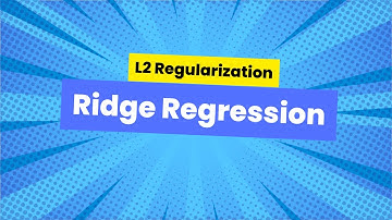 Ridge Regression - L2 regularization