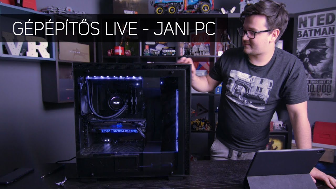 GÉPÉPÍTŐS LIVE!!! | JANI OTTHONI PROJECT #NOSPONSOR - 12.07.