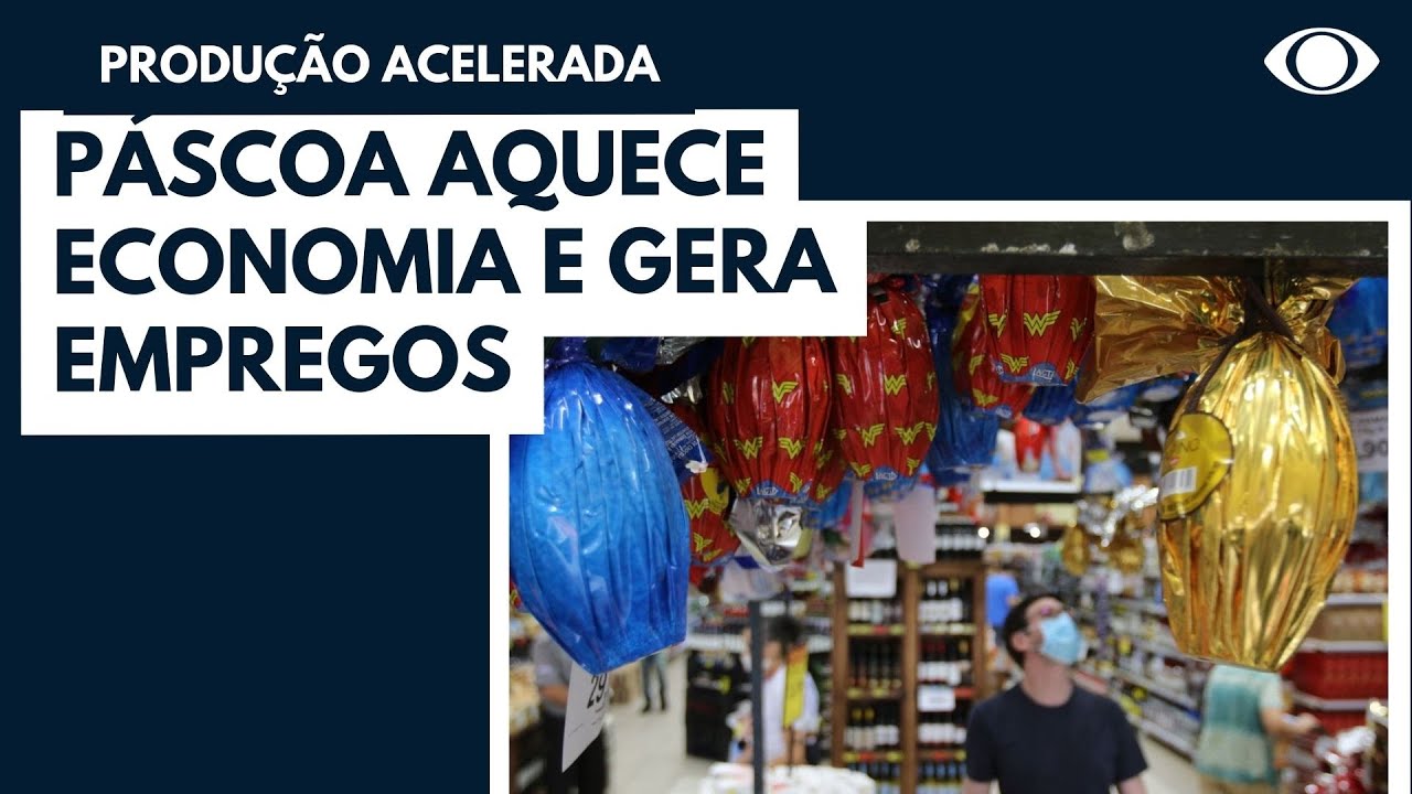 Páscoa aquece economia e gera empregos