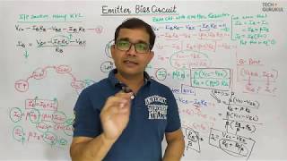 11. Emitter Bias Circuit | Biasing Circuits in Hindi | Tech Gurukul by Dinesh Arya