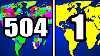 I made 504 nations battle until only 1 survived... (Earth Royale)