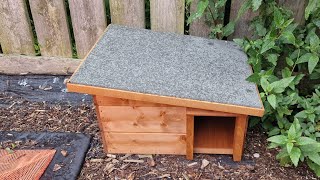 New Hedgehog Houses have arrived! 🏘🦔🦔#animals #wildlife #livestream