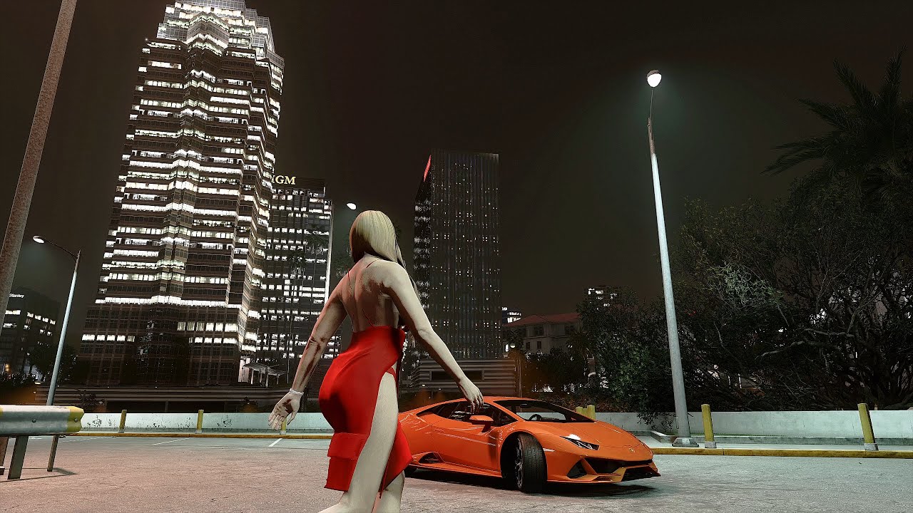 GTA 5 CineRealism + QuantV 3.0 + RTGI "LA Revo 2.0" 畫質 濾鏡 光影 模組 RTX 3080 2K