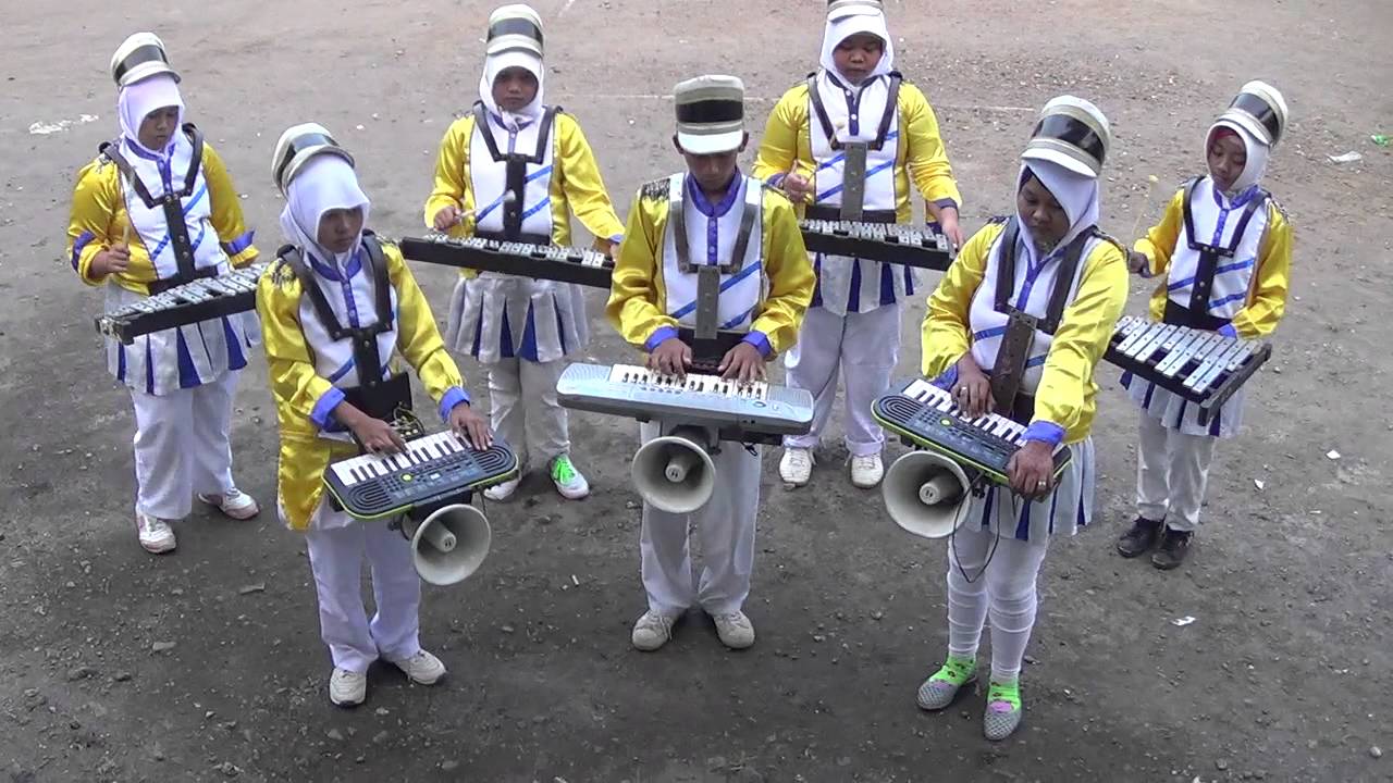 Ketukan Marching Bell dan Keyboard Perkusi Drum Band Gema Hasan Munadi Beji Pasuruan Lagu The
