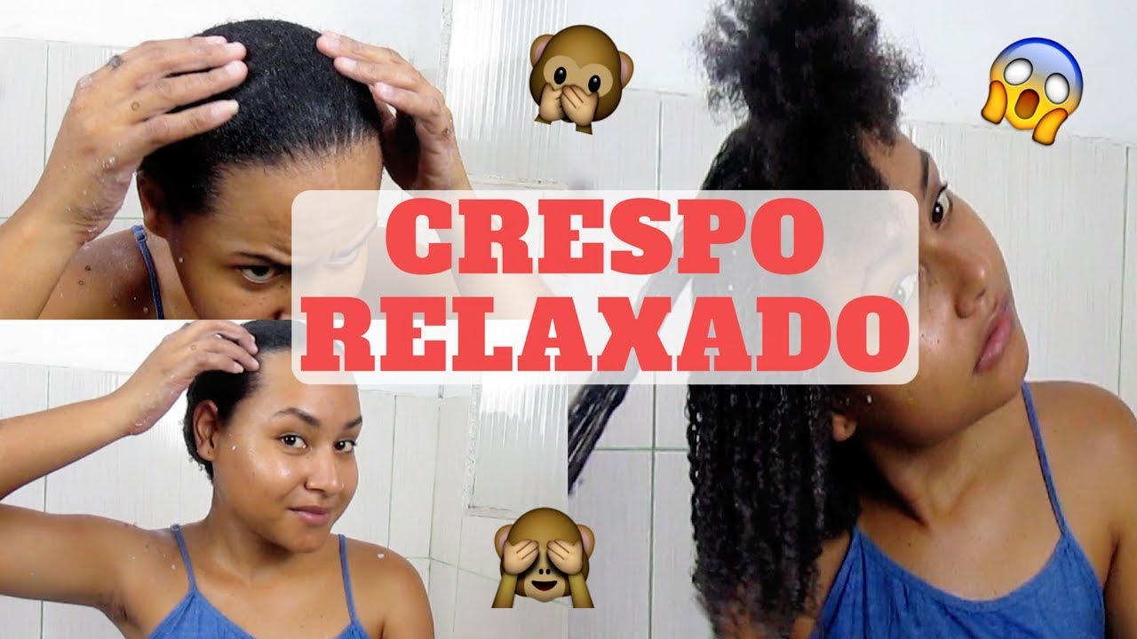 Como fazer relaxamento capilar caseiro - cabelo crespo e cacheado
