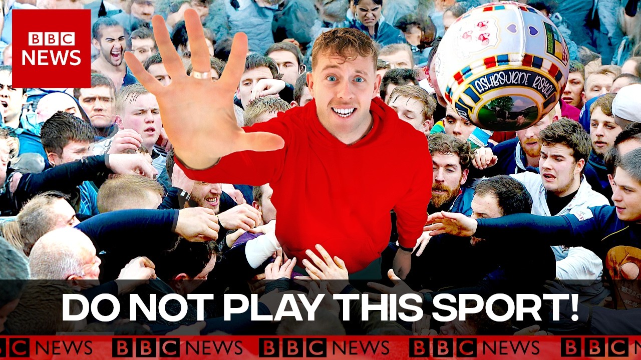 I Played In The Worlds Most VIOLENT Football Match (Shrovetide Football ...