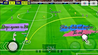 All Rabona skills tutorial / classic control / efootball 2024 Mobile trick