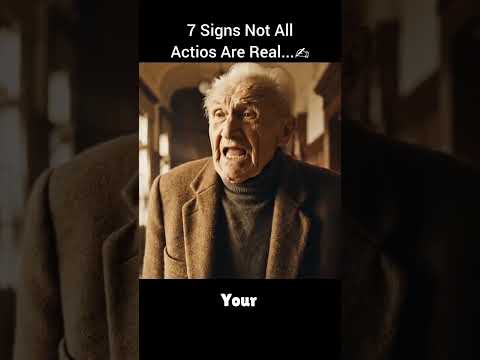 7 Signs Not All Actions Are Real Https Www Facebook Com Share R 1Zt9bon91N