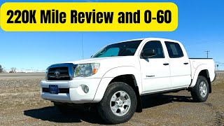 2009 Toyota Tacoma 220K Mile Review and 060