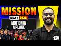 Motion In A Plane | Mission NDA 1 - 2026 | DW Offline Academy