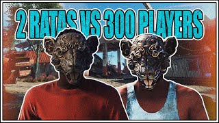 2 Ratas CONTRA 300 PLAYERS en RUST - ONE MAN ARMY DUO #1