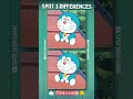 Spot the differences 🎯 Did you spot all 3? #doraemon *1
