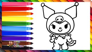 Draw and Color KUROMI Drawings for Kids
