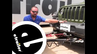 etrailer | Blue Ox Avail Tow Bar Installation  2023 Jeep Wrangler