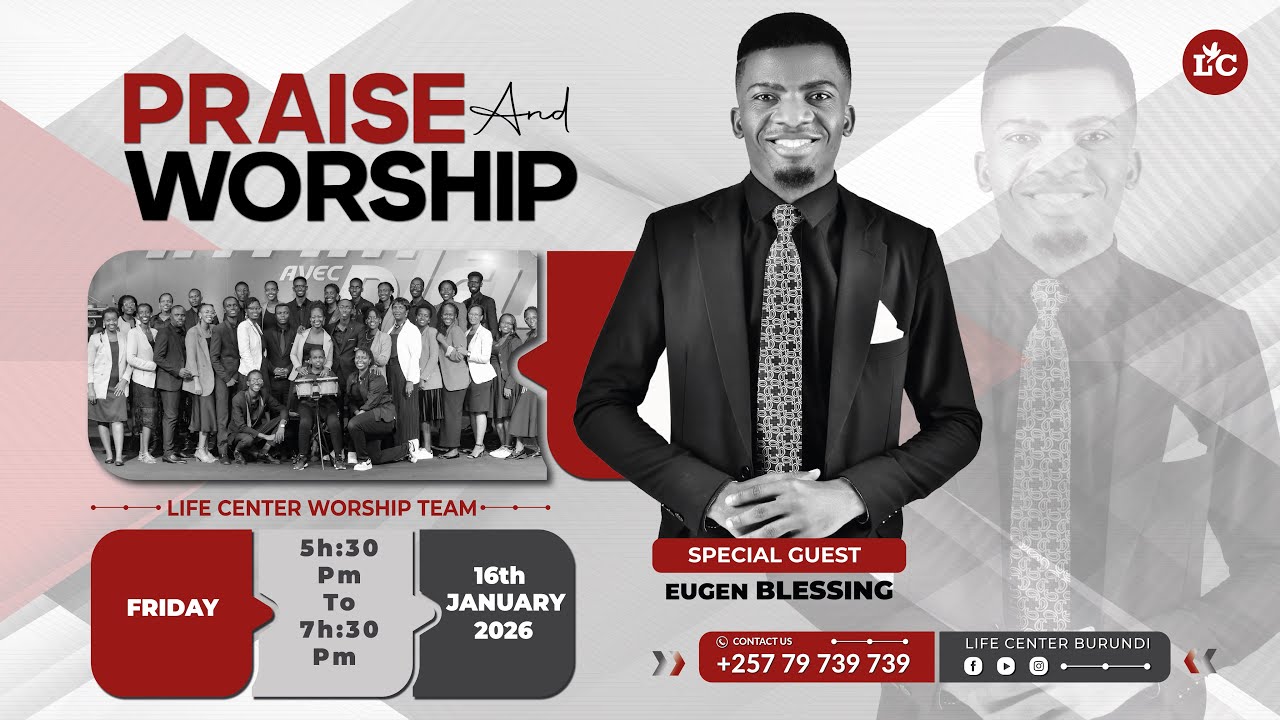 LOUANGE ET ADORATION VENDREDI LE 16-01-2026