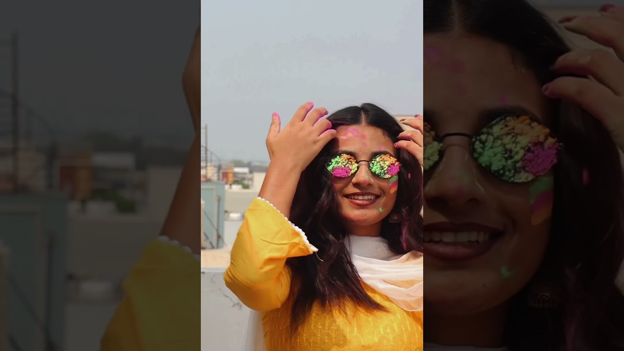#happy #holi #day ❤️ #music #enjoy #youtubeshorts ❤️💚🩷 #video #style #deaf