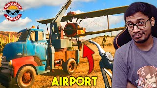 I Built a Airport in My Gas Station | Gas Station Simulator | in Telugu