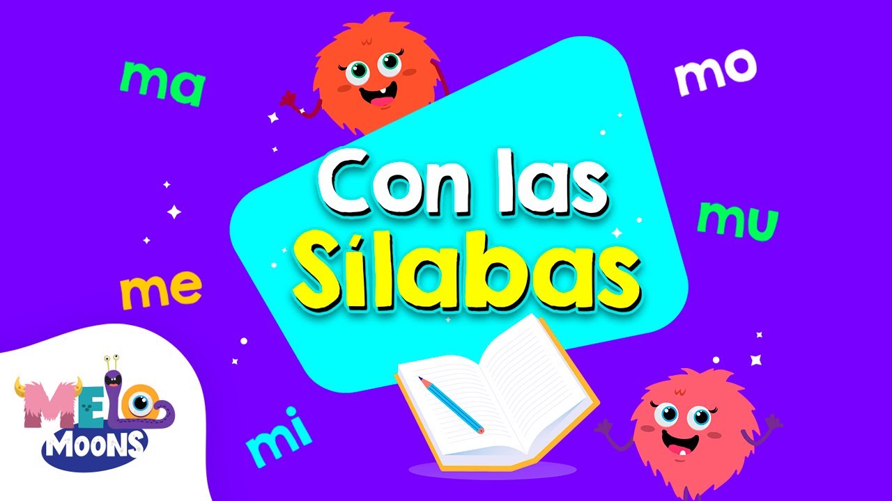 Melomoons - Con las Sílabas (Videoclip Oficial) 📖 🎸😍