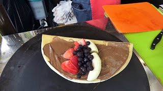 전설의 동대문 할아버지 할부지 크레페 최신 근황 서울 크레페 맛집 Popular grandpapa's nutella crepe Korean Dongdaemun street food