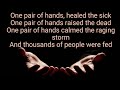 One Pair Of Hands Song Lyrics Sung By Carroll Roberson mp3