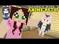 Minecraft: ANIME PETS!! (KAWAII ANIMALS!) Mod Showcase