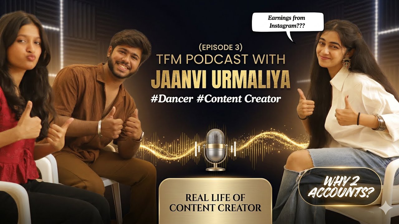 Real Life of a Content Creator ft. Jaanvi Urmaliya | Earnings, Struggles & Truth 😳