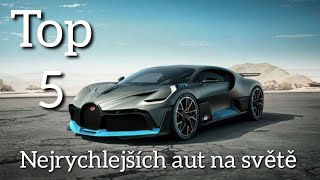 TOP 5 nejrychlejších aut na SVĚTĚ