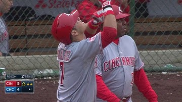 CIN@CHC: Suarez hits a go-ahead single past Castro