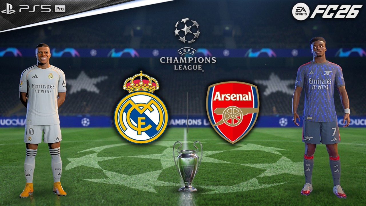 FC 26 – Real Madrid vs Arsenal | UEFA Champions League Final 2026