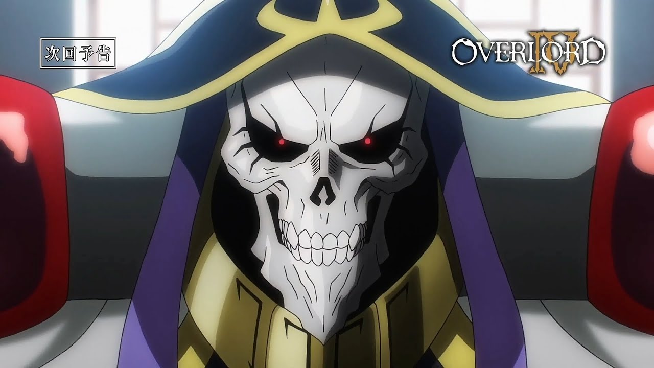 Overlord revela quantidade de episódios da 4ª temporada