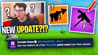 Fortnite is secretly changing the game WITHOUT TELLING US... (new weapon)