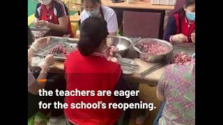 Shandong Kindergarten Sells Bbq To Cope With Covid19