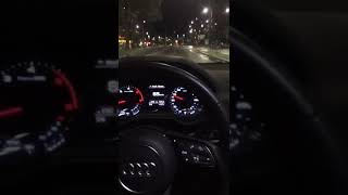 Audi Q3 ile gece gezme snap