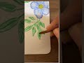 #drawing #colors #flowers #painting #birthday #cards #enjoy #bts #btsarmy #blue #youtube #shorts