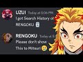 If Uzui got Rengoku search history !!