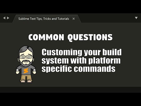 [CQ07] Platform Specific Build Systems