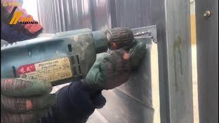 SGR Siding Panel Installation