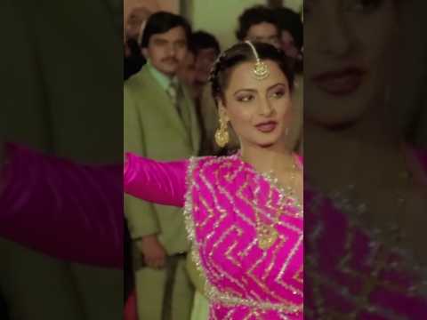 Ham Bhi Jamane Se He Tere Diwane 💚 Rekha Amitabh Best Sence 💚#trending #youtubeshorts #shorts